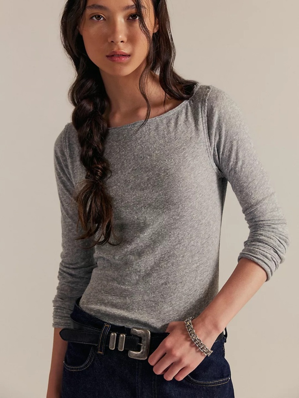 Free People Most Loved Long Sleeve Tee - NWT